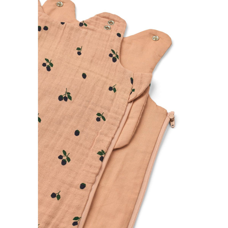 LIEWOOD FLORA Sovepose med Print - Mini Berry / Pale tuscany - Sovepose