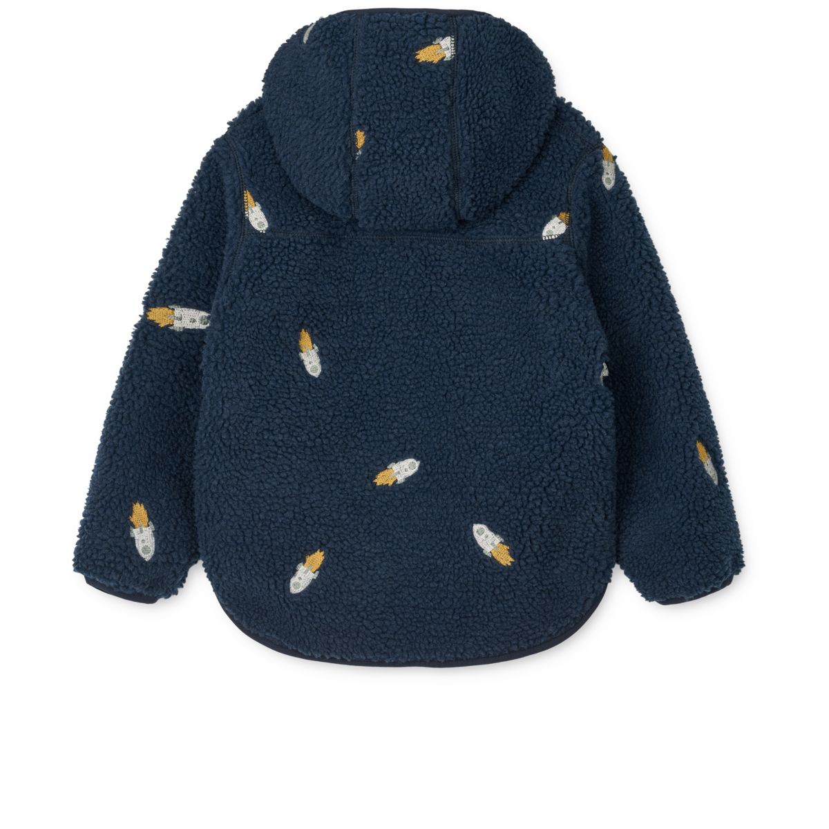 LIEWOOD Mara Fleecejakke - Rocket / Classic navy / Embroidery - Jakker