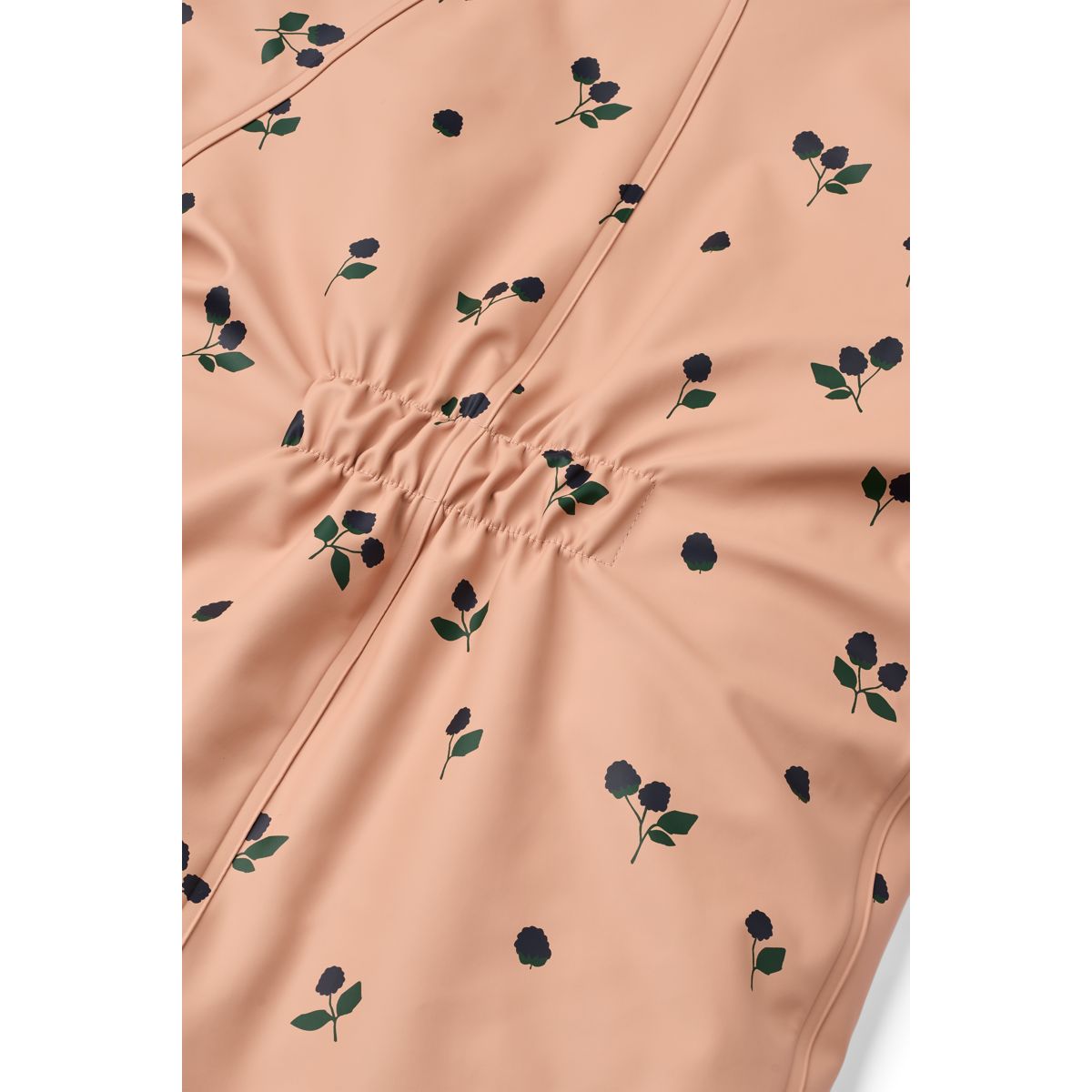 LIEWOOD MADDY PU-regndragt - Berry / Pale tuscany / Embroidery - SUIT