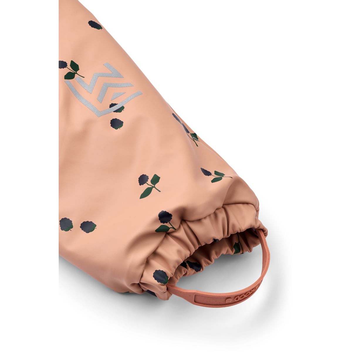 LIEWOOD MADDY PU-regndragt - Berry / Pale tuscany / Embroidery - SUIT