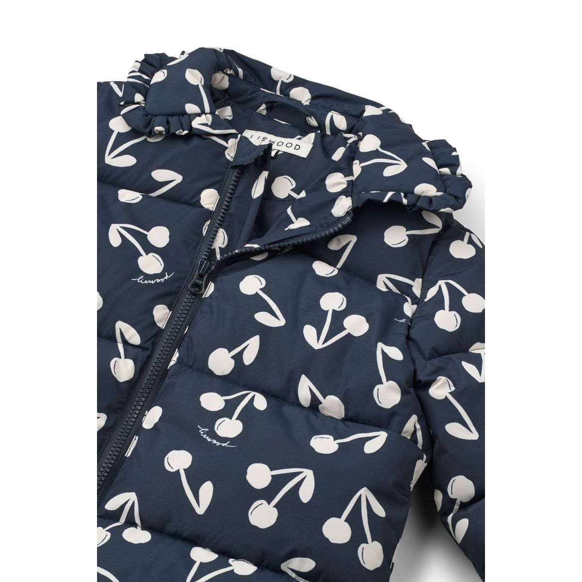 LIEWOOD ANEMONE Lang Jakke - Cherry blossom / Classic navy - Jakker