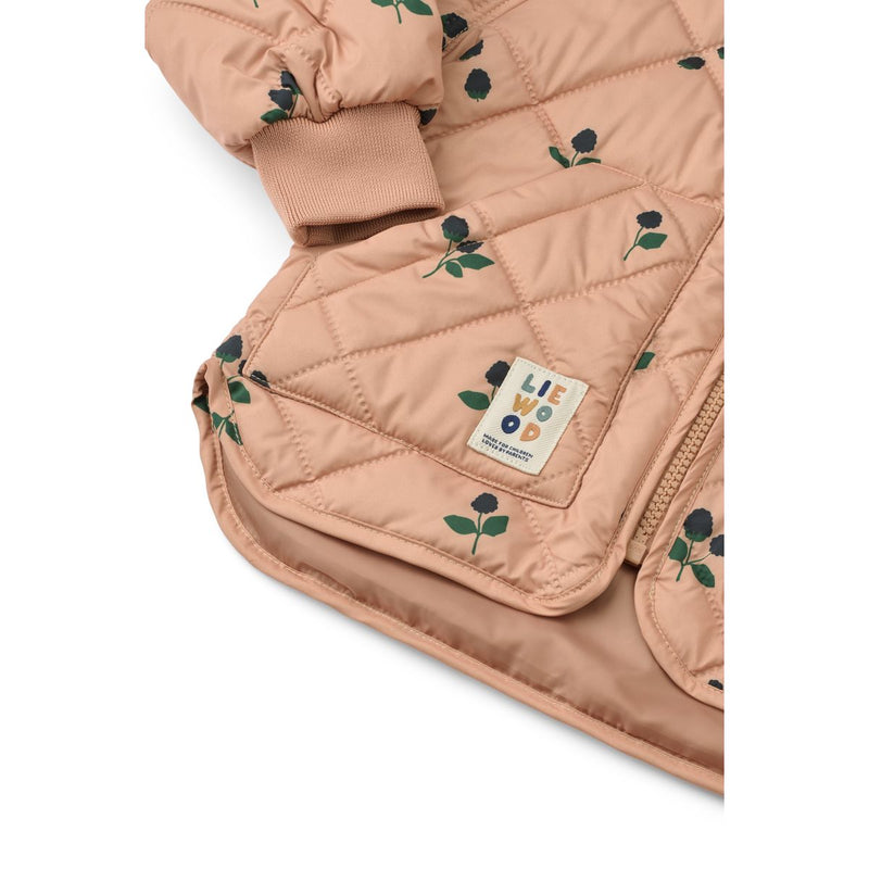 LIEWOOD ZELLA Termojakke - Berry / Pale tuscany / Embroidery - Jakker