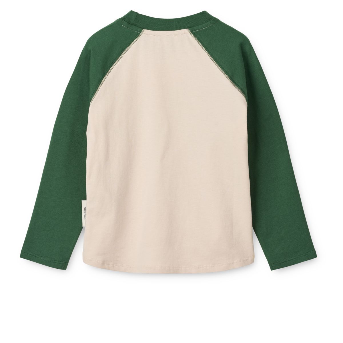 LIEWOOD ELLINGTON Langærmet T-shirt - Dinomite / Garden green / Sandy - T-shirt