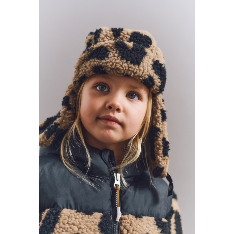 LIEWOOD BRAVO Fleecehat - Mega leo / oat mix - Hatte & Kasketter