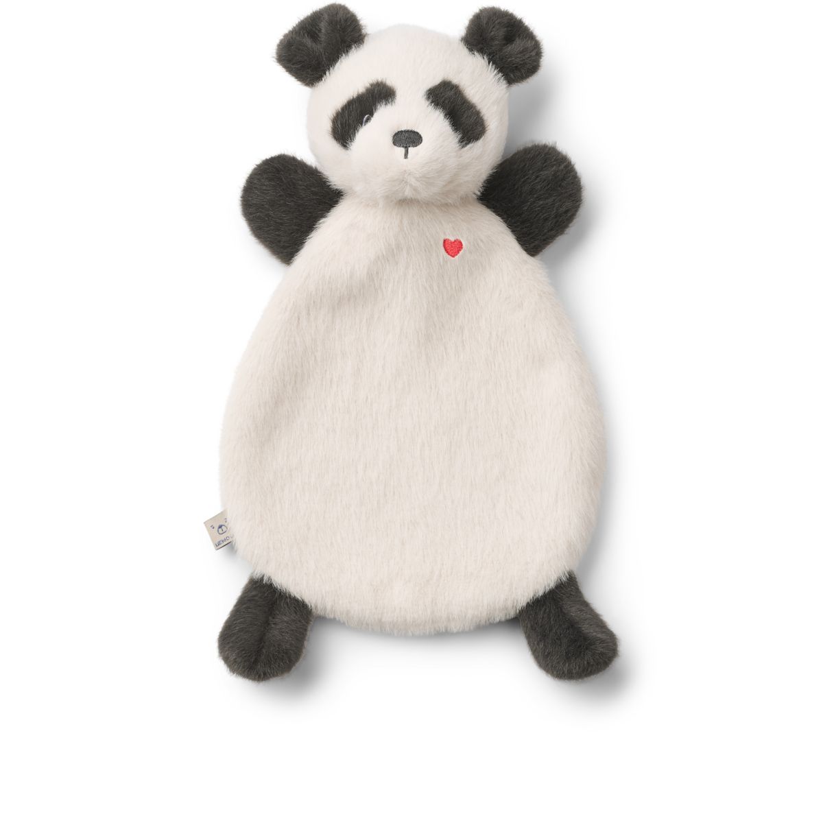 Liewood Roy Panda Cuddle Cloth - Sandy / Dark grey - CUDDLE CLOTH