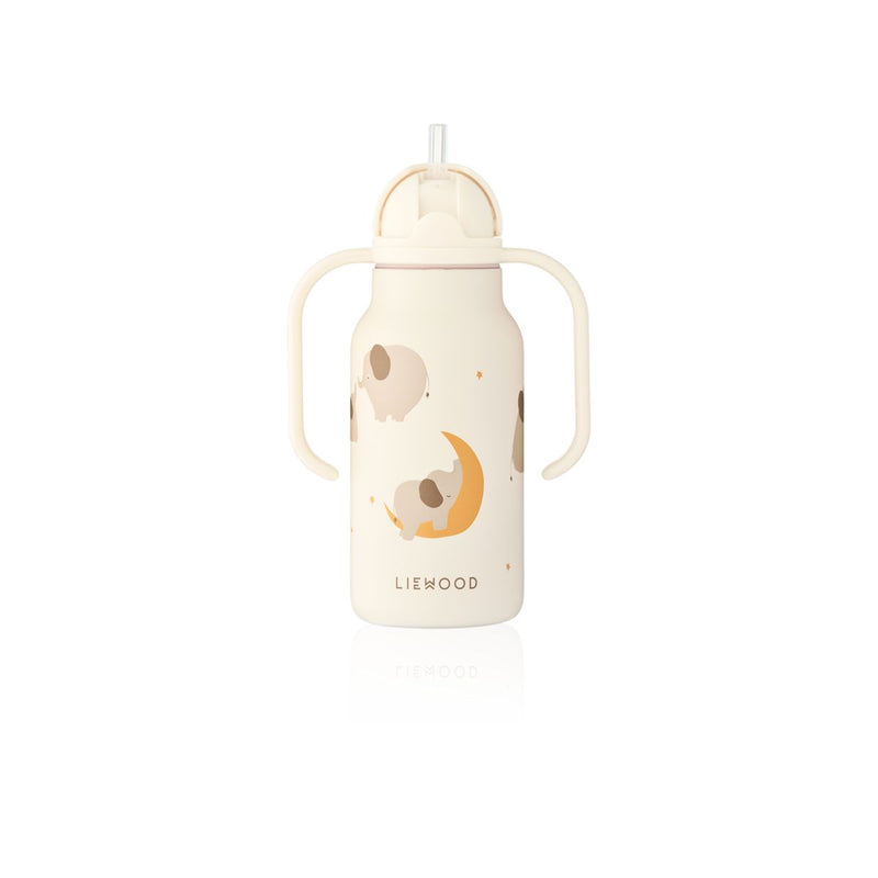 LIEWOOD Kimmie Vandflaske 250 Ml - Elephant / Creme de la creme - Vandflaske