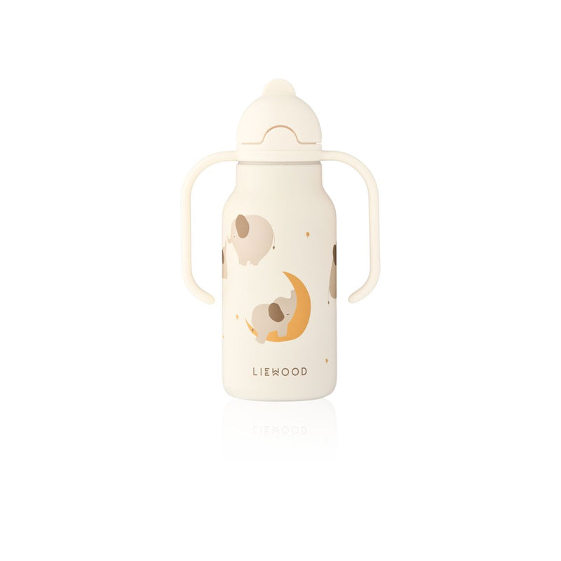 LIEWOOD Kimmie Vandflaske 250 Ml - Elephant / Creme de la creme - Vandflaske