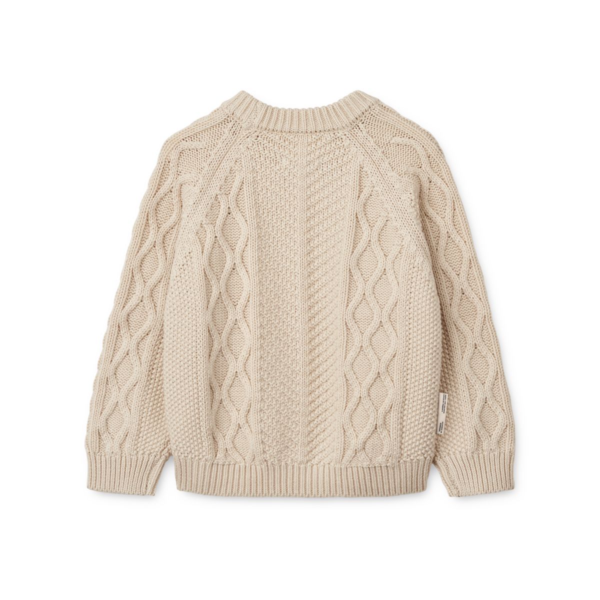 LIEWOOD Callio Kabelstrikket Trøje - Sandy - Sweater