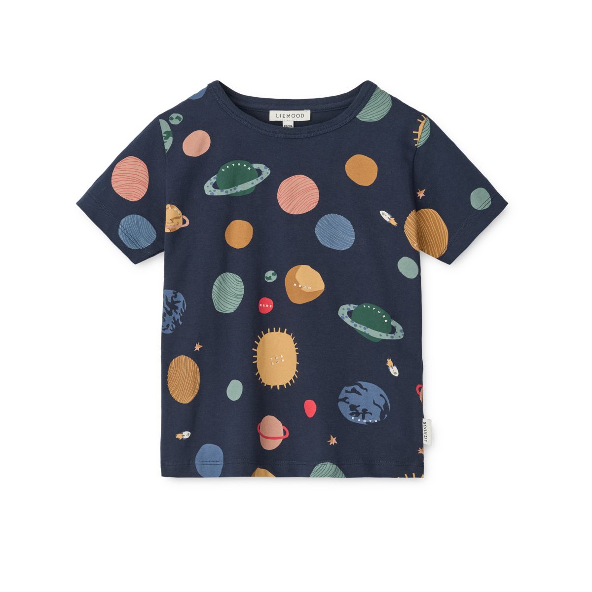 LIEWOOD APIA Kortærmet T-shirt - Universe / Classic navy - T-shirt