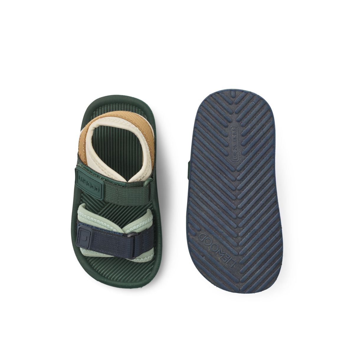 LIEWOOD Monty sandaler - Hunter green mix - Sandaler