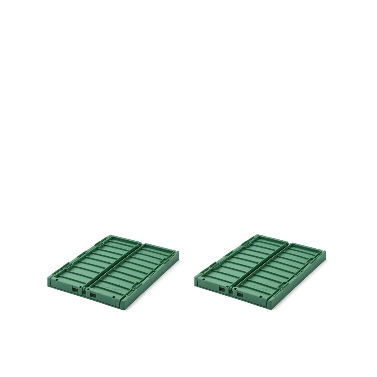 LIEWOOD Weston lille opbevaringskasse 2-pak - Dusty ivy - Opbevaringskasser