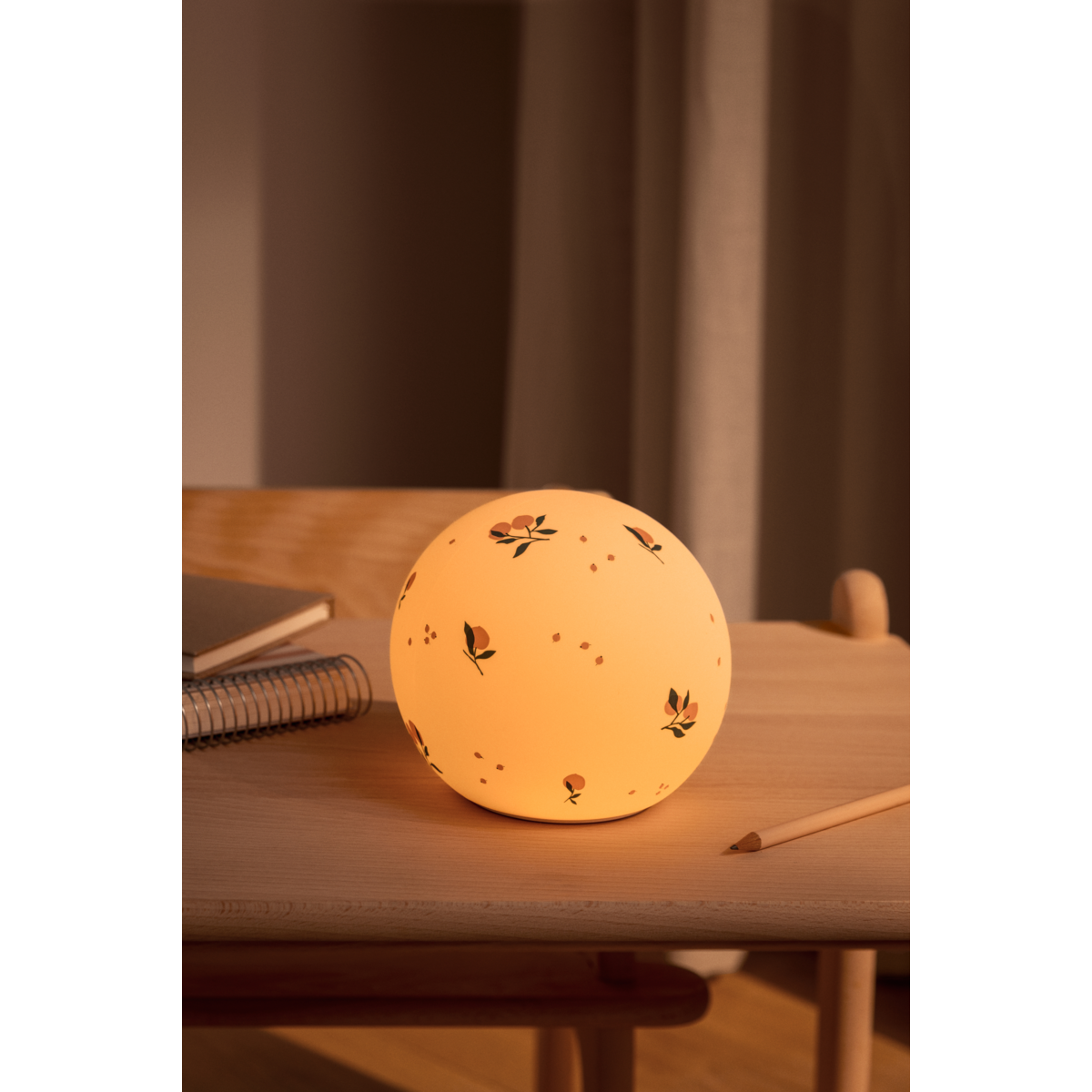 LIEWOOD YUKI Natlampe - Peach / Sea shell - NIGHT LIGHT