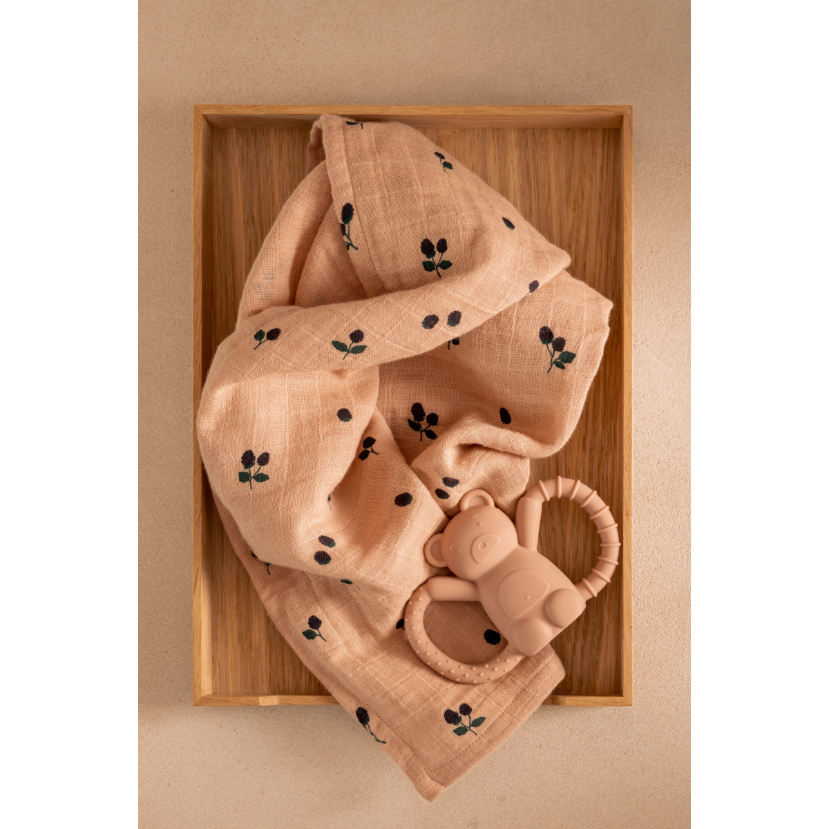 Liewood Magdalene Bear Teether - Pale tuscany - TEETHER