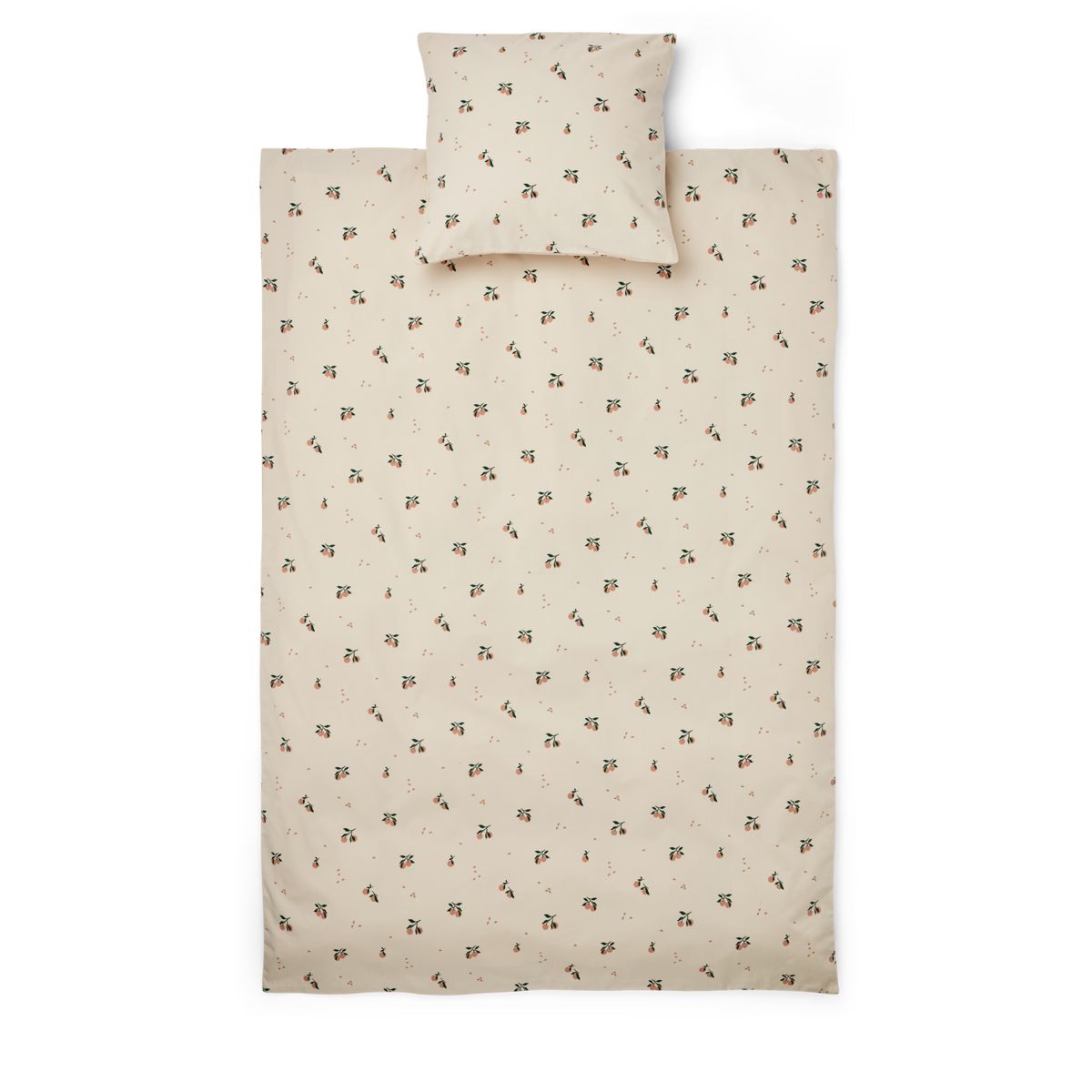 LIEWOOD CARL Enkeltsengetøj 135x200 - Peach / Sea shell - Sengetøj