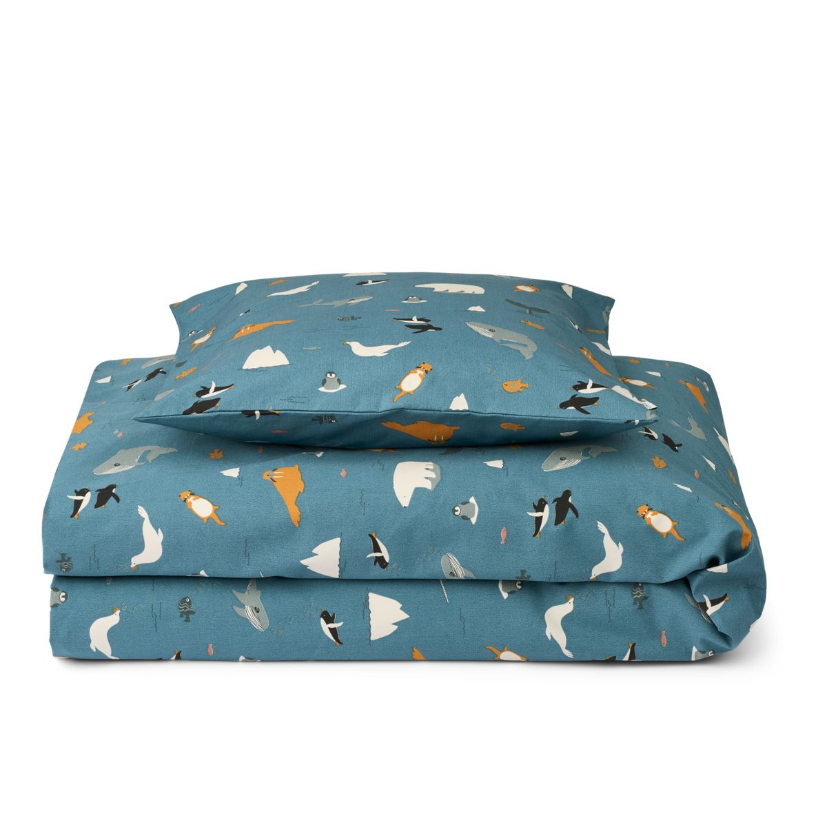 Liewood Carl Single Bedding 135x200 - Arctic Sea / Ocean view - BEDDING