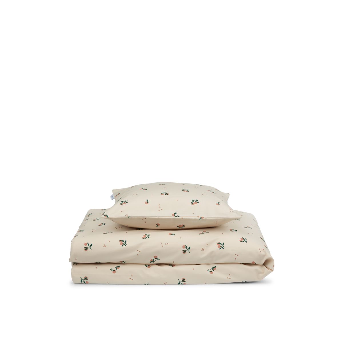 LIEWOOD Carmen Babysengetøj 70x100 - Peach / Sea shell - Sengetøj