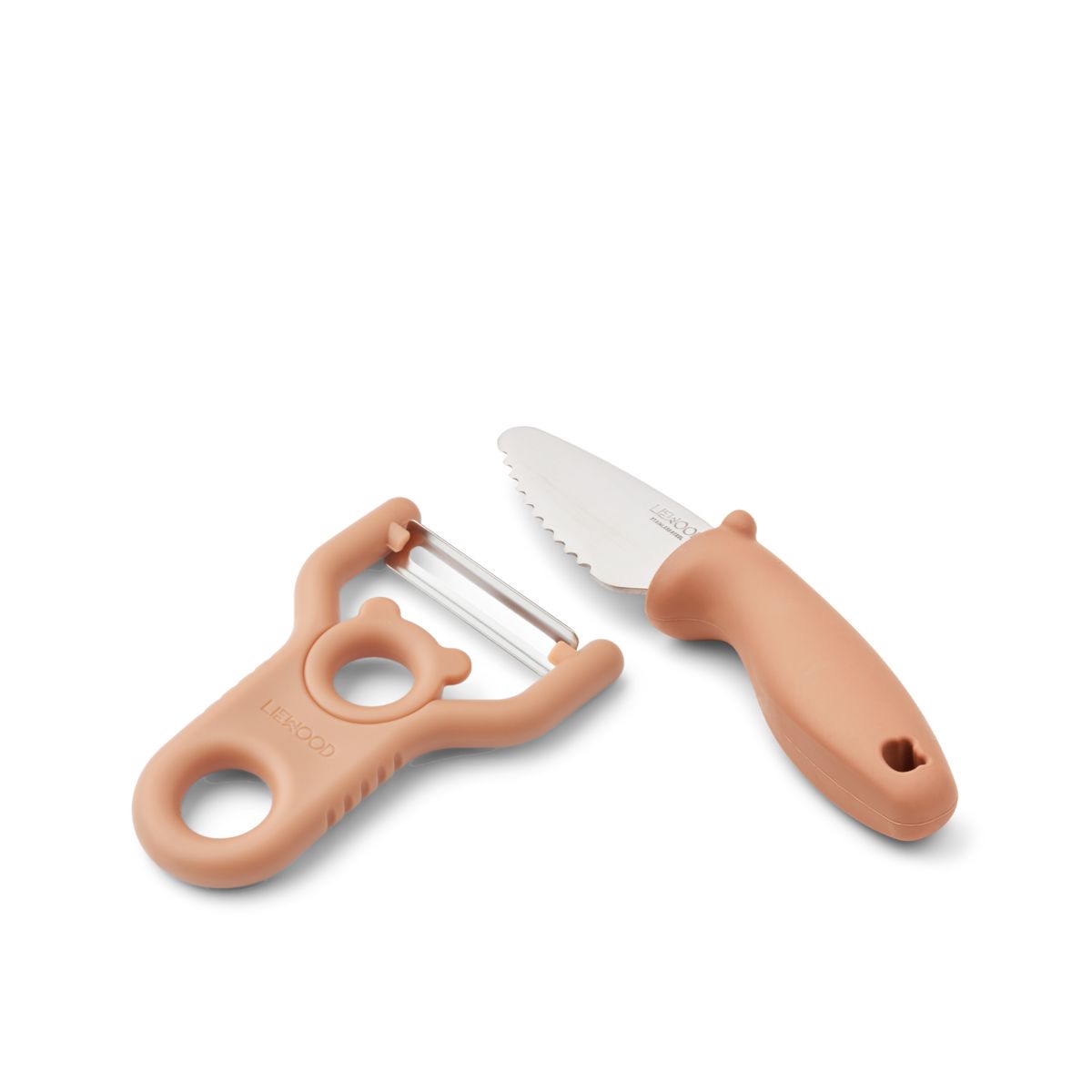 Liewood Pertense Peeler & Knife set - Tuscany rose - COOKING