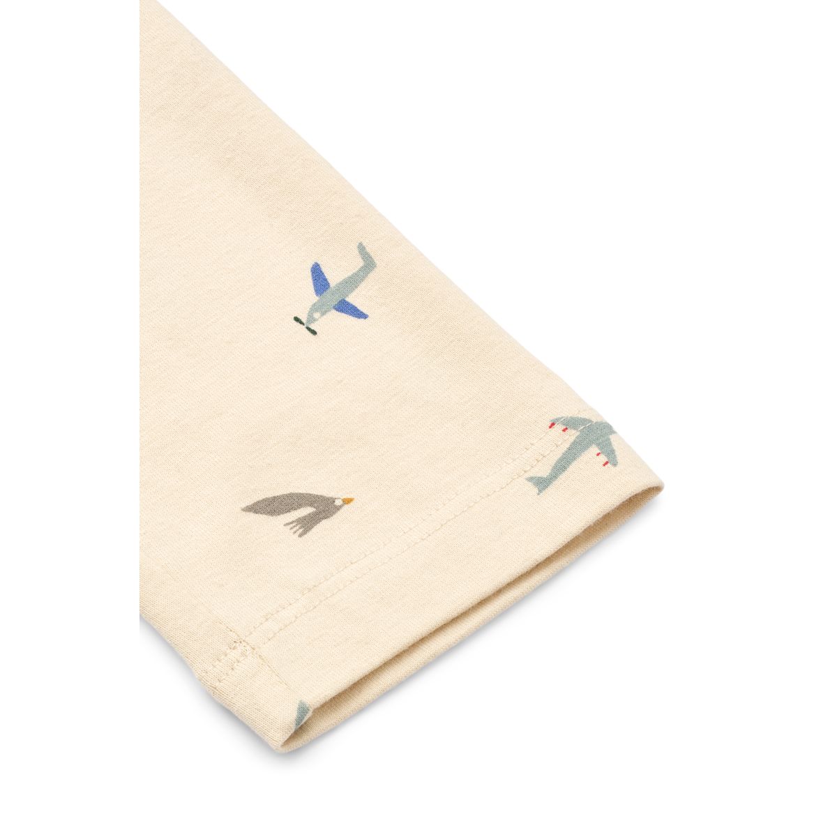 LIEWOOD Marie Mønstrede Leggings - Aviator / Ecru - Leggings