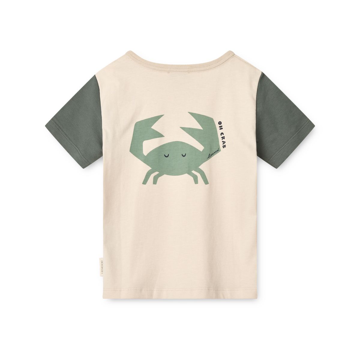 Apia T-Shirt Med Print - Oh Crab / Sandy