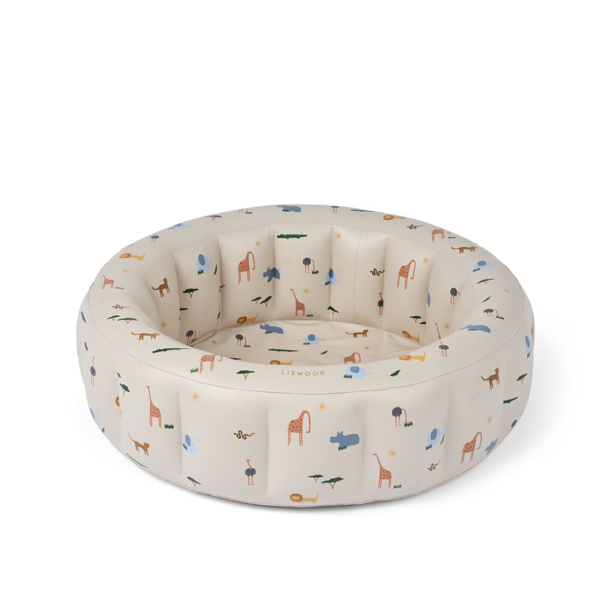 LIEWOOD Kornelia Pool Med Print lille - Safari sandy mix - Swimmingpool