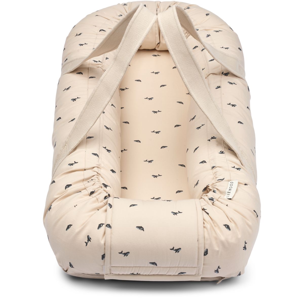 LIEWOOD Gro Babylift Med Print - Mini whale / Sandy - Babylift