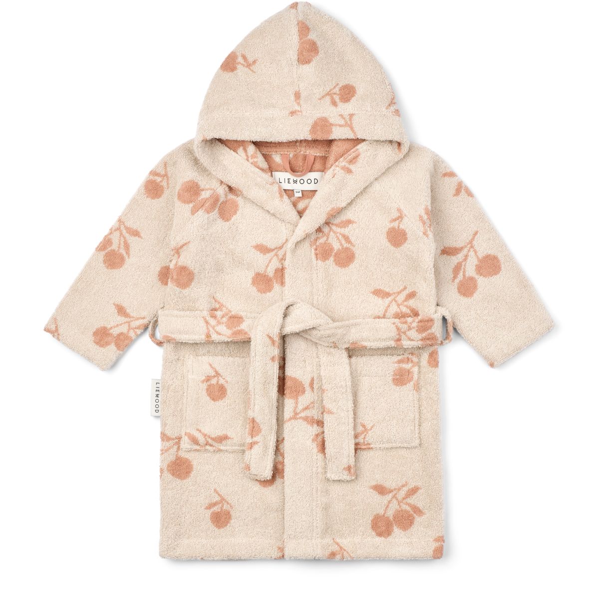 Liewood Lilana Bathrobe - Peach / Sea shell - TOWEL / WASHCLOTH