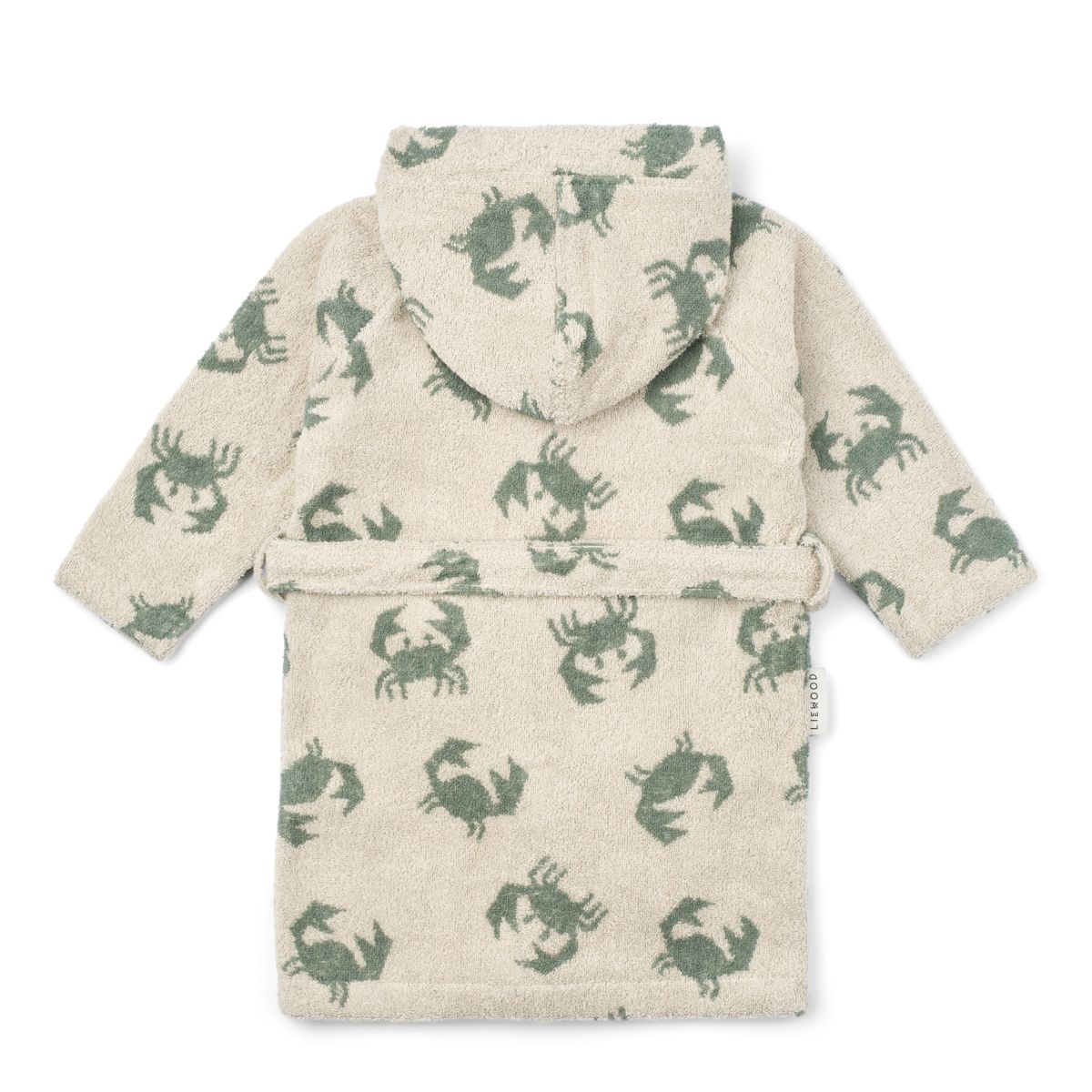 Liewood Lilana Bathrobe - Crab / Sandy - TOWEL / WASHCLOTH