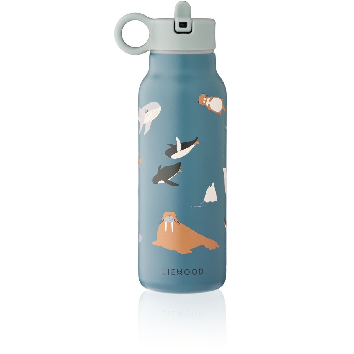 LIEWOOD Falk Vandflaske 350 Ml - Arctic Sea / Ocean view - Vandflaske