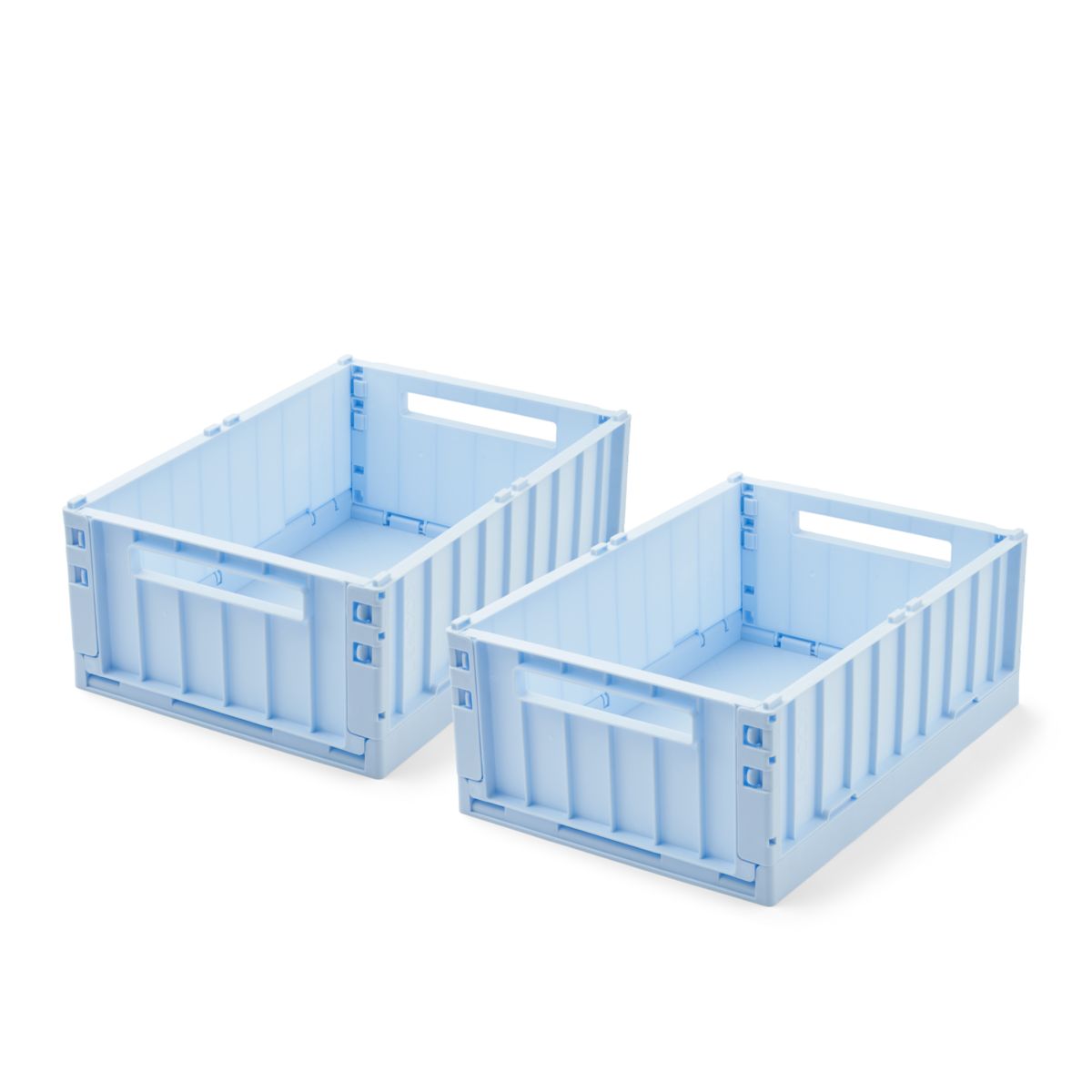LIEWOOD Weston mellem opbevaringskasse 2-pak - Pure sky - Opbevaringskasser