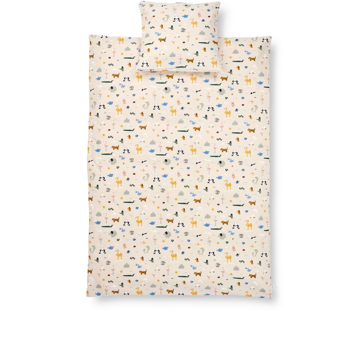 Ingeborg Juniorsengetøj 100x140 - Around the world / Sandy