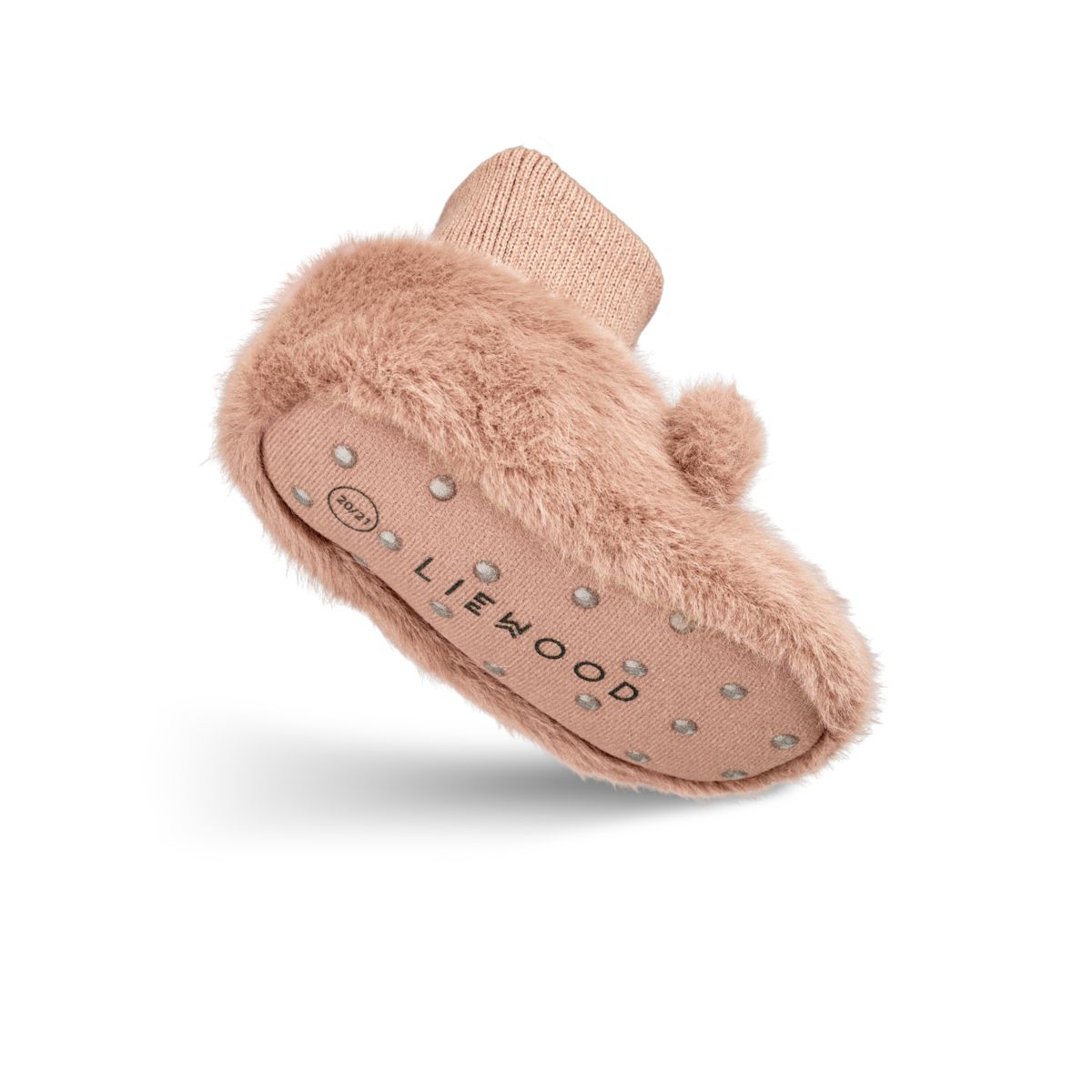 Liewood Beth Bear Plush Slippers - Pale tuscany - INDOOR SLIPPERS