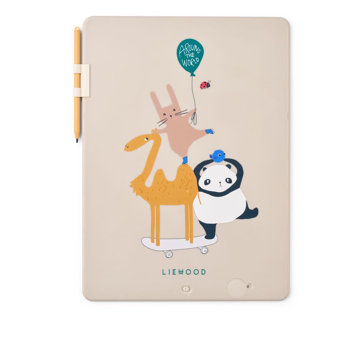 ZORA LCD-tegnetavle 13,5 tommer - Around the world / Sandy