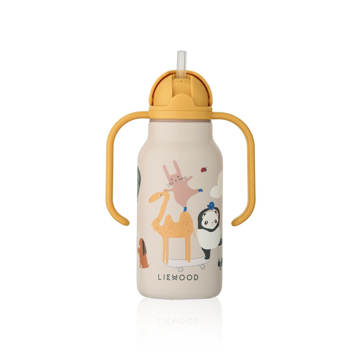 LIEWOOD Kimmie Vandflaske 250 Ml - Around the world / Sandy - Vandflaske