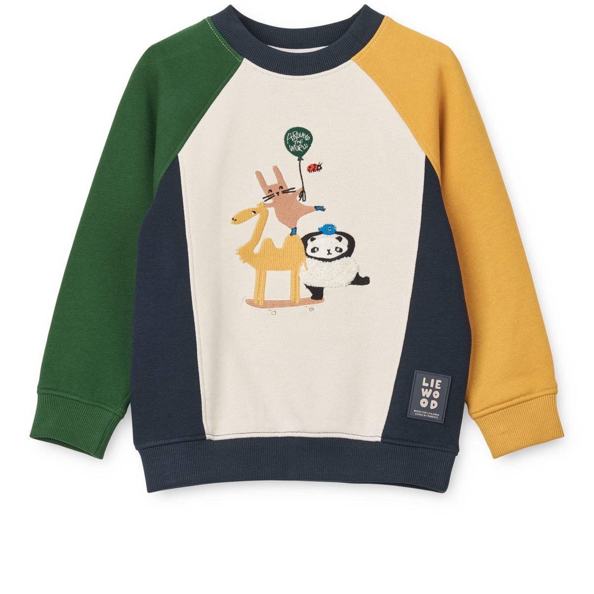 AUDE Sweatshirt med print - Friends / Sandy / Classic navy multi mix