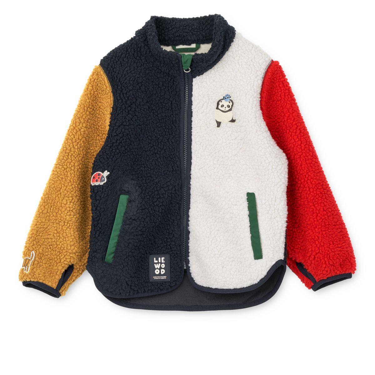 LIEWOOD Nolan Fleecejakke - Around the world multi mix - Jakker