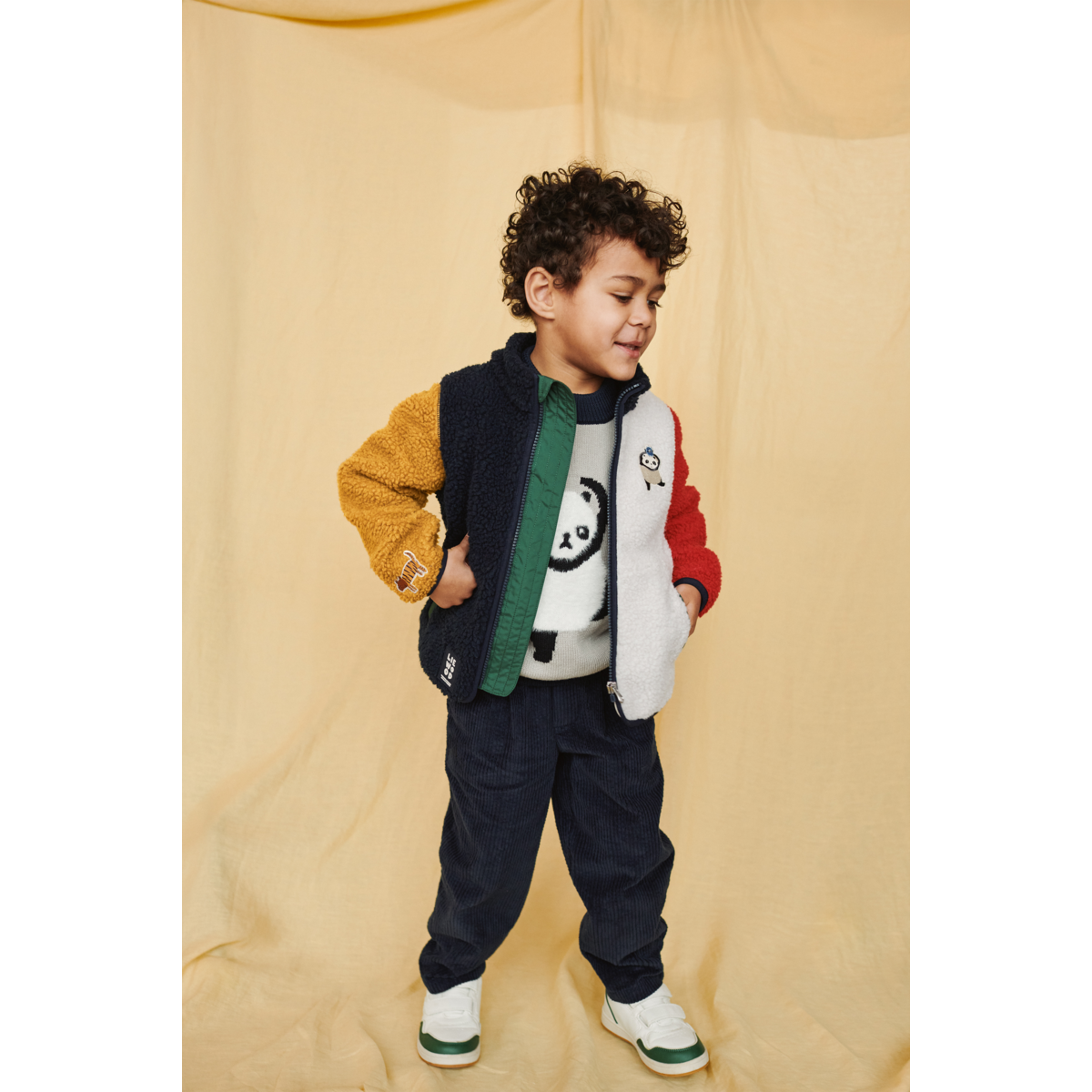 LIEWOOD Nolan Fleecejakke - Around the world multi mix - Jakker