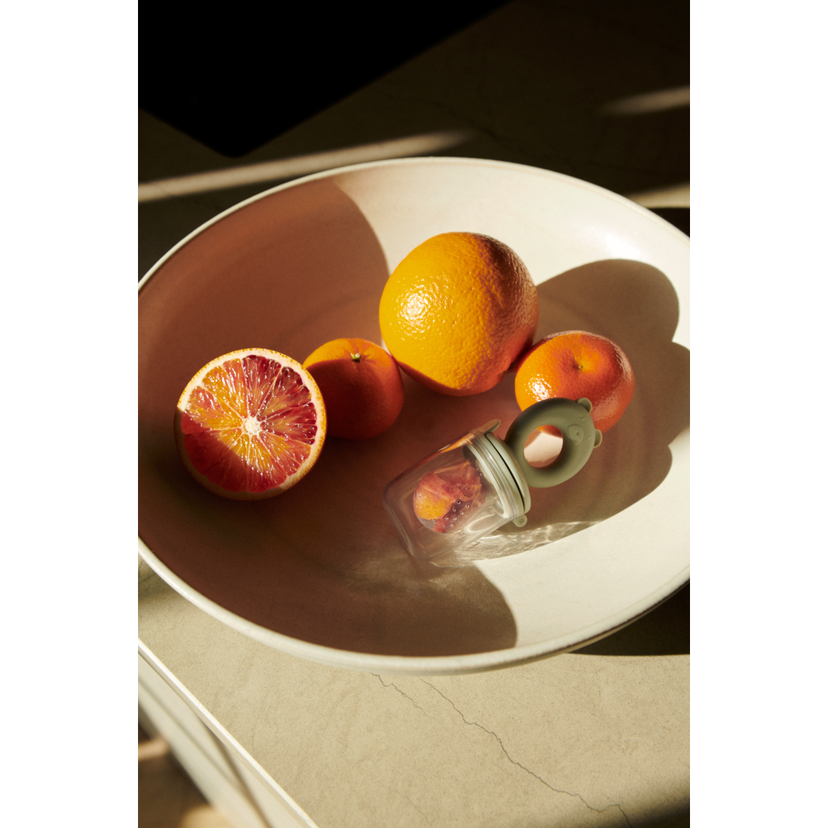 LIEWOOD Miranda madfeeder 2 stk - Whale blue / Dove blue - Madsut