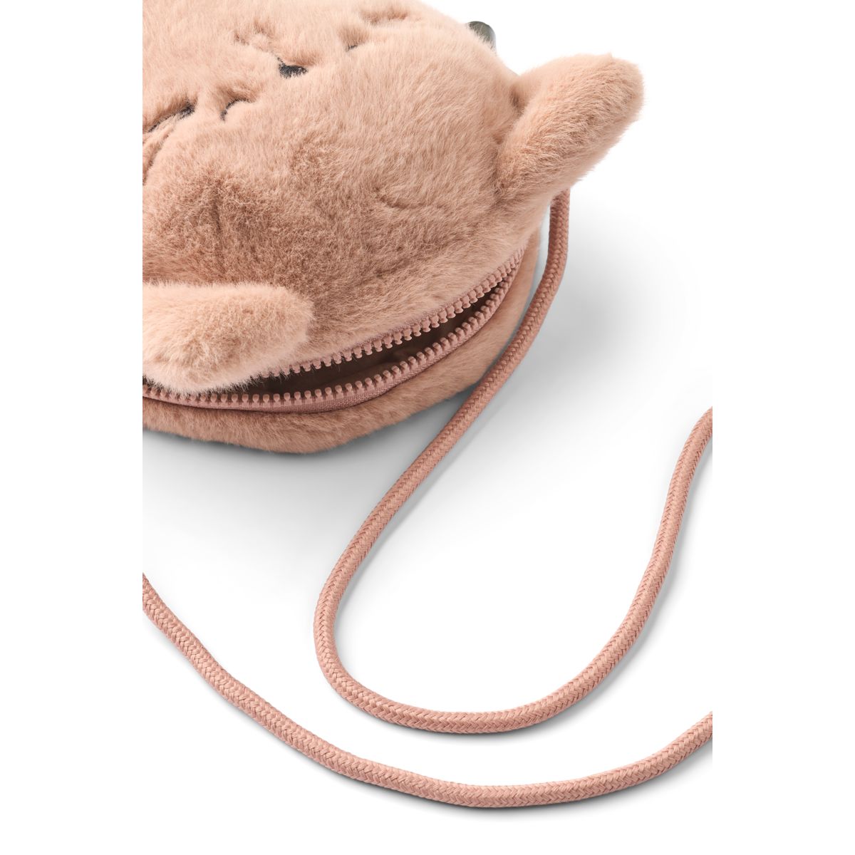 DIANNE Crossbodytaske i plys - Pale tuscany