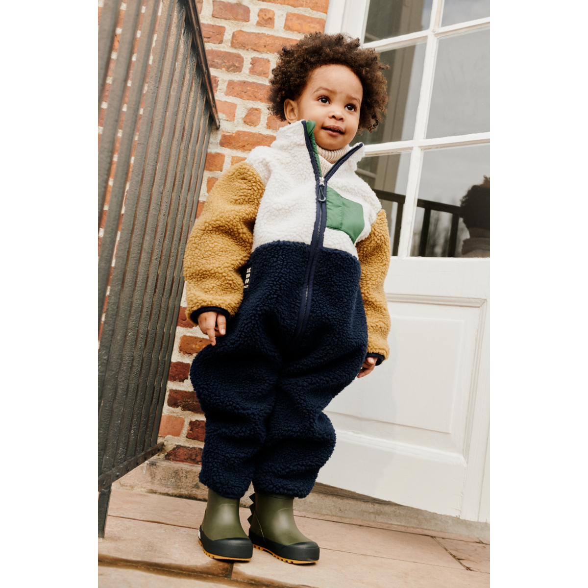 LIEWOOD NOLANO Fleeceheldragt - Classic navy multi mix - SUIT