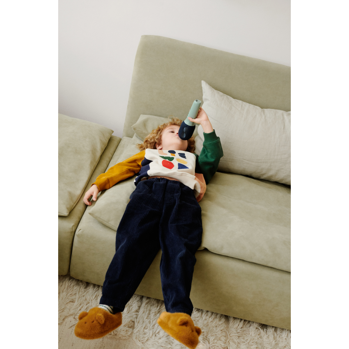 LIEWOOD AUDE Sweatshirt med print - Liewood characters / Golden caramel multi mix - Sweatshirts