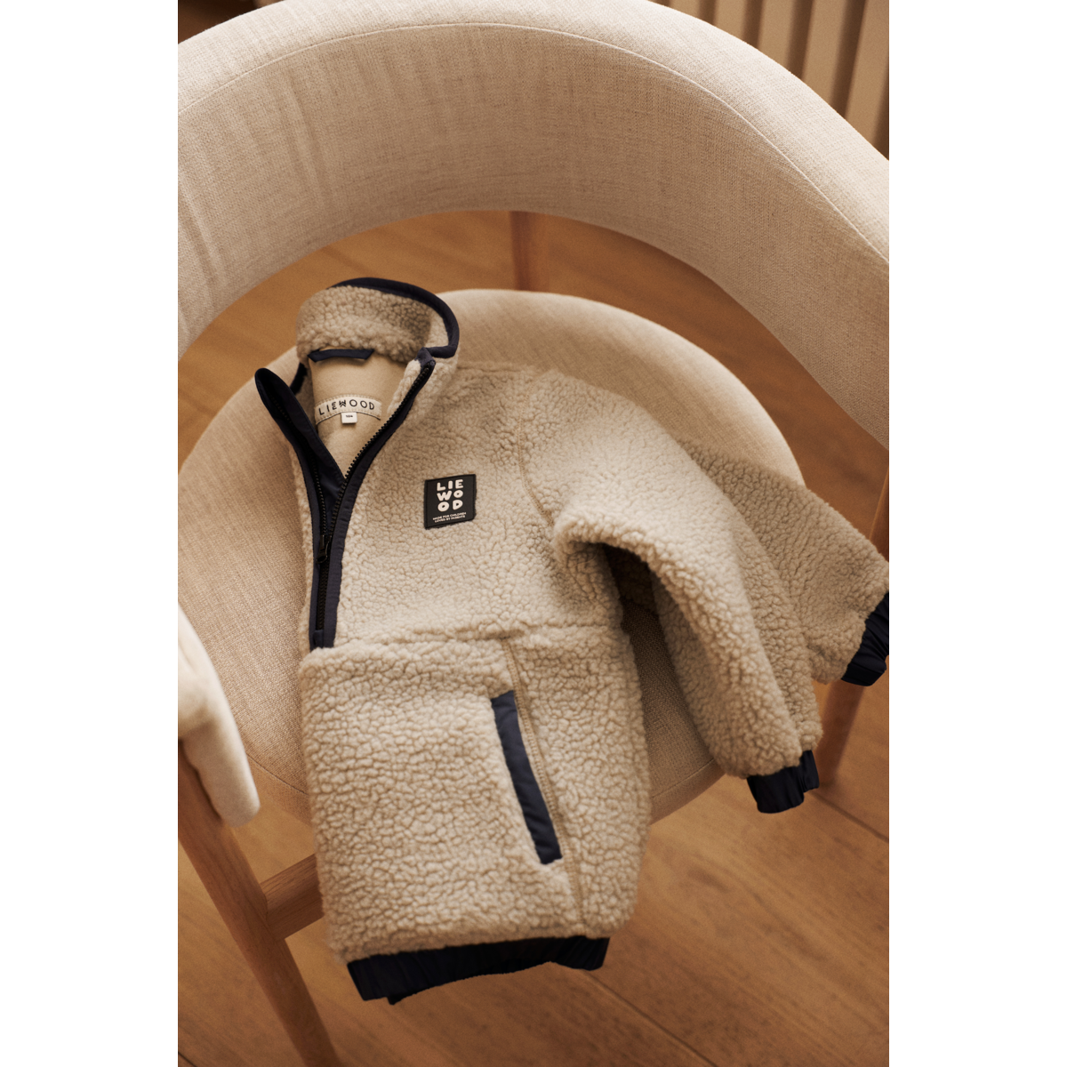 LIEWOOD BALOU Fleecesweatshirt - Mist - Jakker