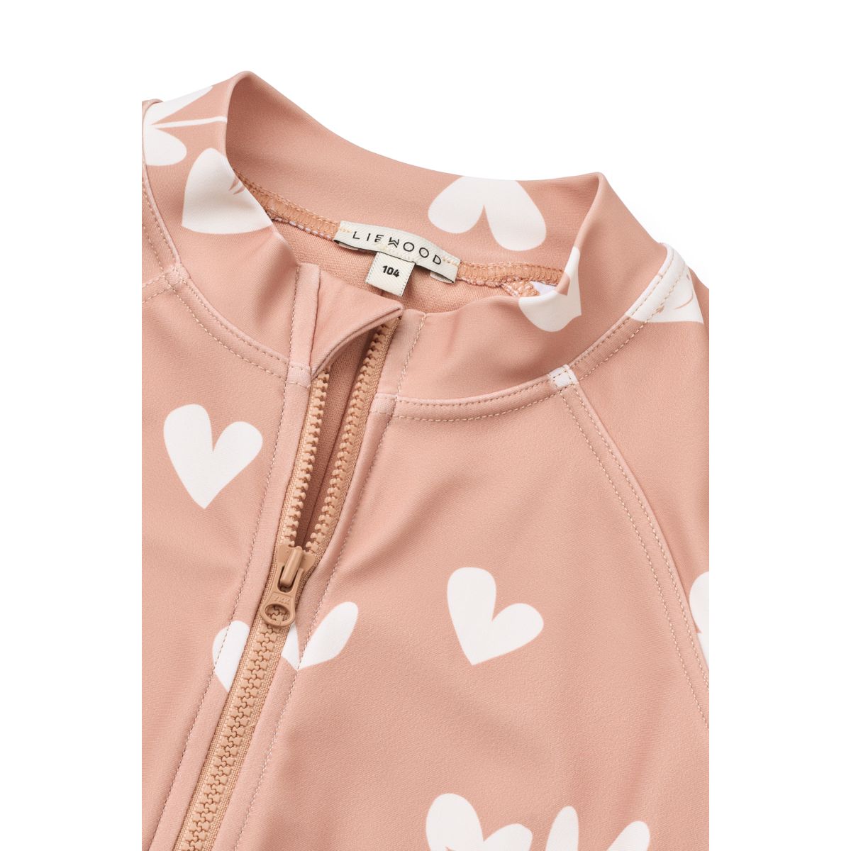 MAX Langærmet Badeheldragt - Sweethearts / Pale tuscany