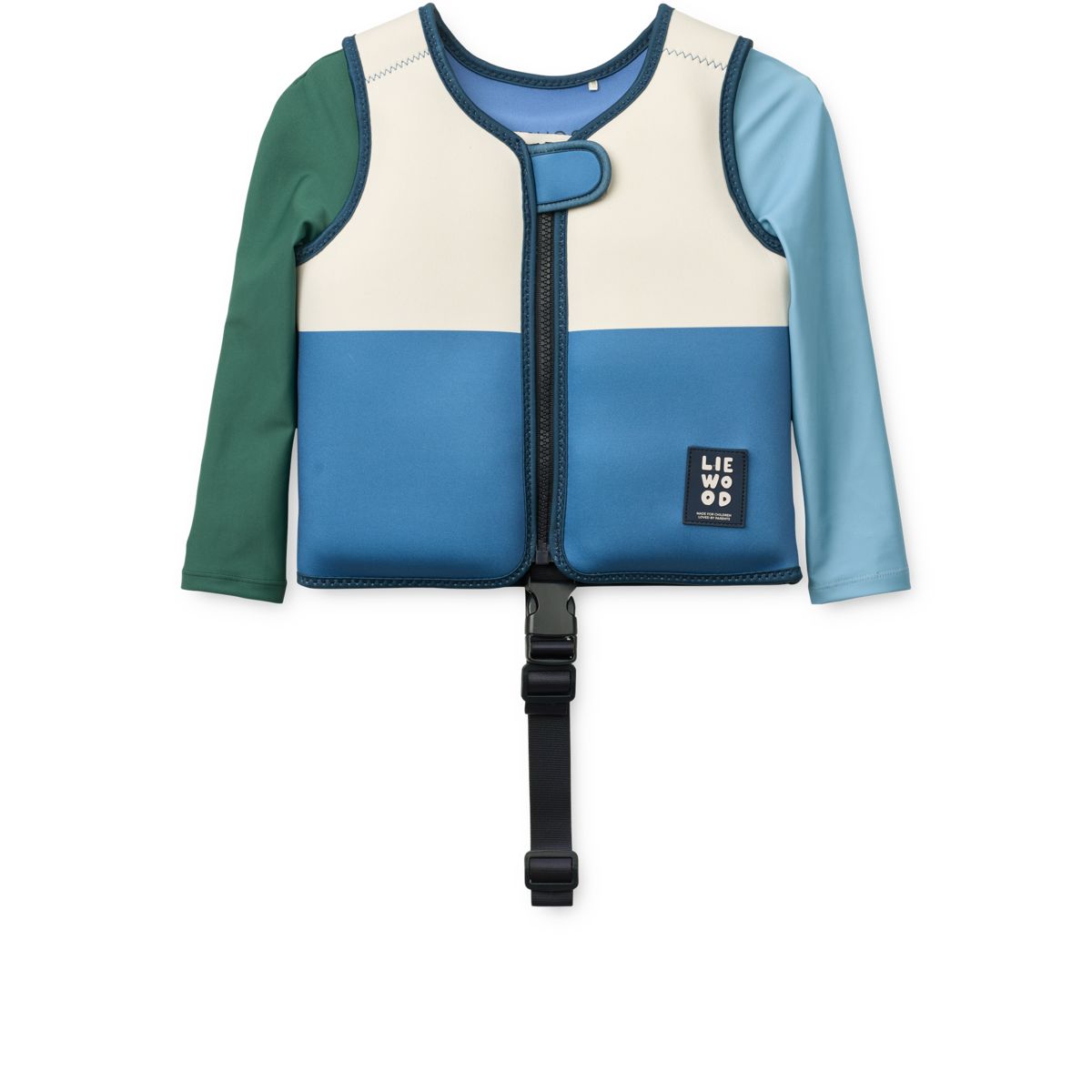 LIEWOOD DOVE badevest med ærmer - Riverside multi mix - Svømmevest