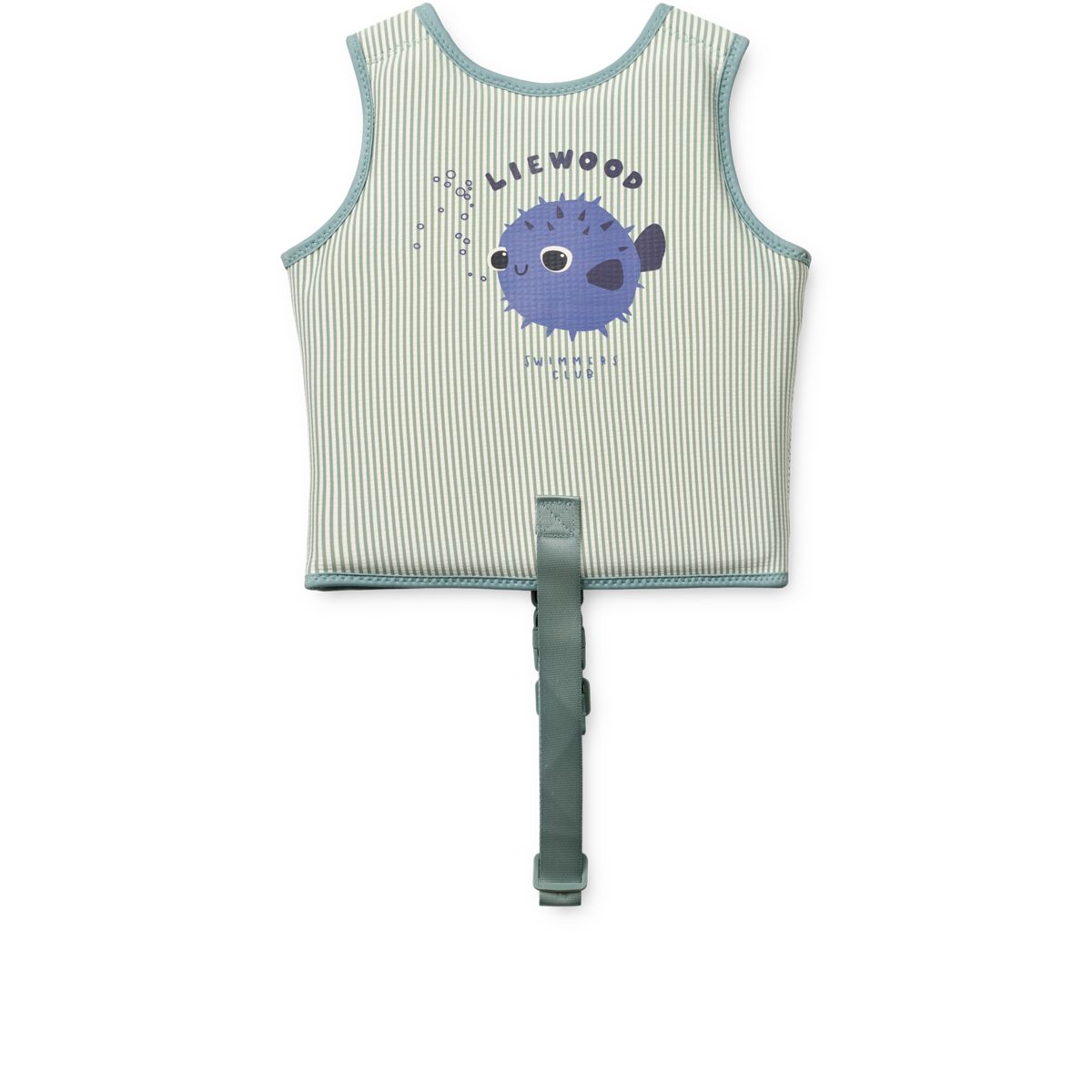 LIEWOOD DOVE Badevest i bæk-og-bølge - Peppermint / Sandy - Svømmevest