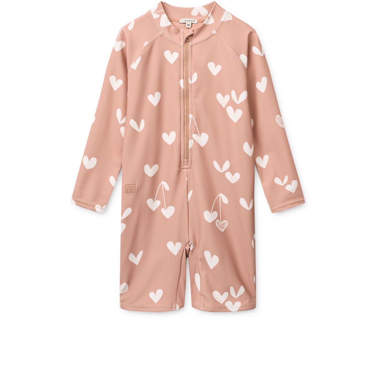 MAX Langærmet Badeheldragt - Sweethearts / Pale tuscany