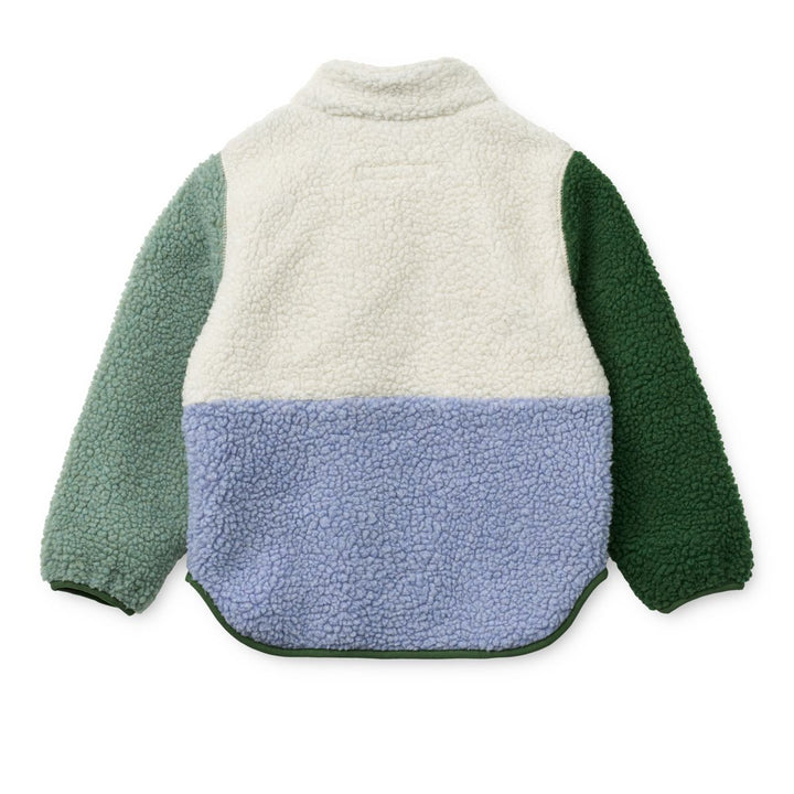 Nolan Fleecejakke - Dusty lavender multi mix