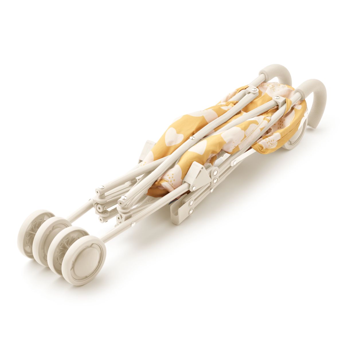 LIEWOOD Elsie Klapvogn til Dukker - Flower / Lemon yellow - FORUDSÆT SPIL