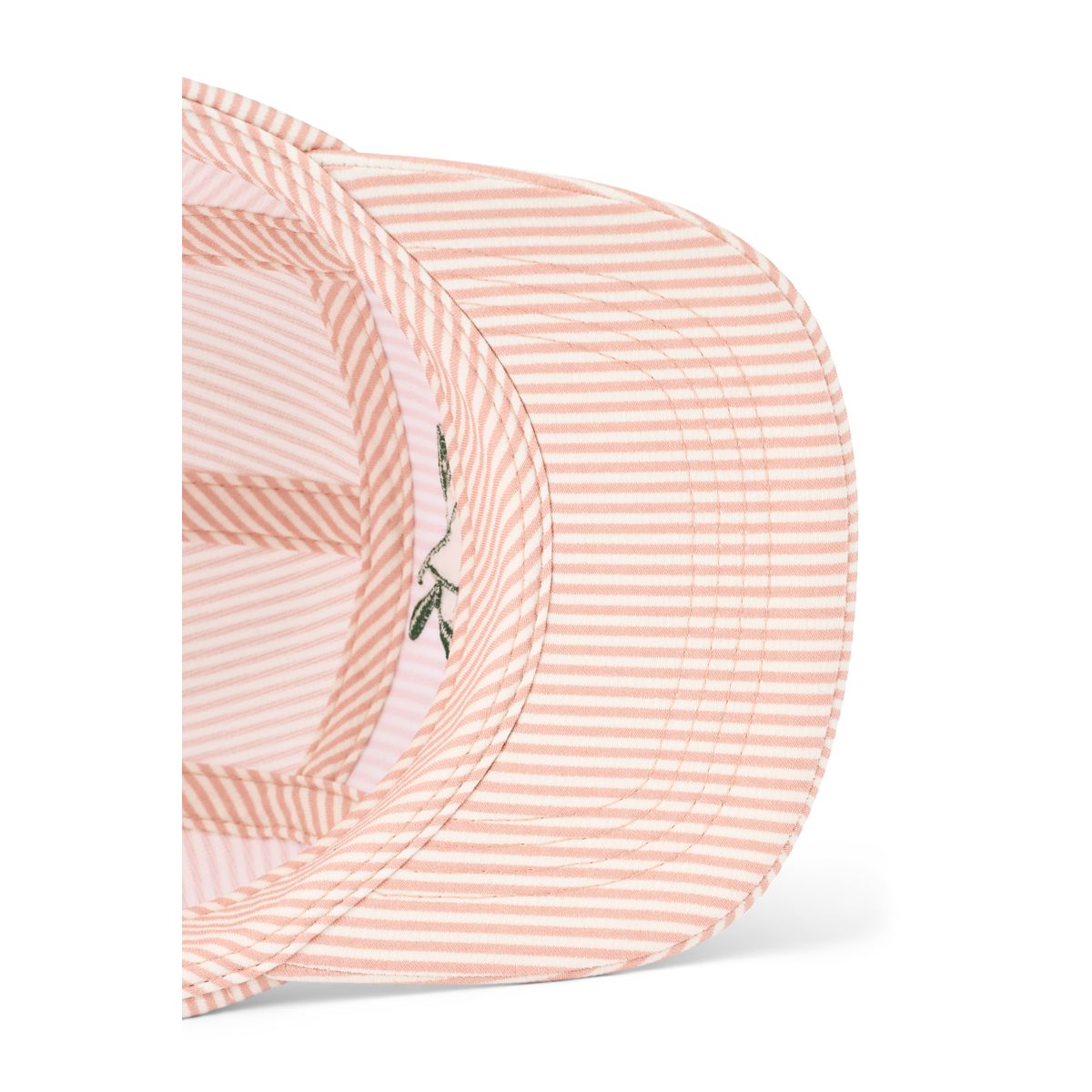 Liewood Rory Seersucker Cap - Y/D stripe Pale tuscany / Creme de la creme - HATS/CAP