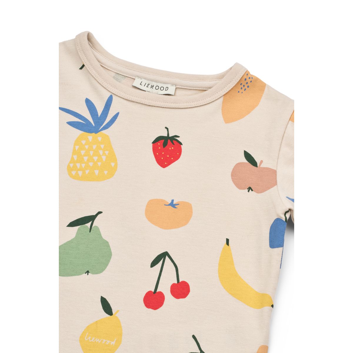 Liewood Apia Printed Short-sleeve T-shirt - Fruit / Sandy - TSHIRT