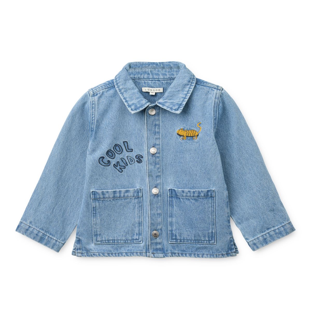 Liewood Kinsley Denim Overshirt - Cool kids / Light blue denim - OVERSHIRT